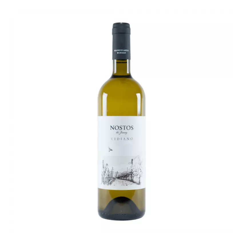 Μανουσάκη Nostos Βιδιανό λευκό 750ml Μανουσάκη Nostos Βιδιανό λευκό 750ml