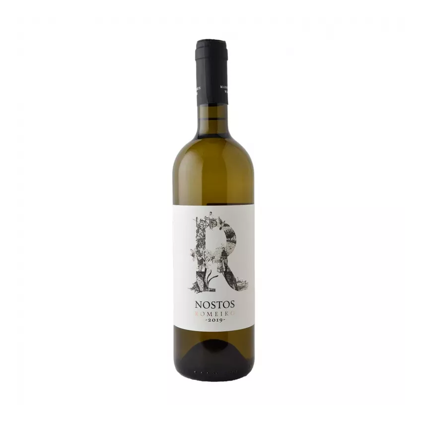 Μανουσάκη Nostos Romeiko λευκό 750ml Μανουσάκη Nostos Romeiko λευκό 750ml