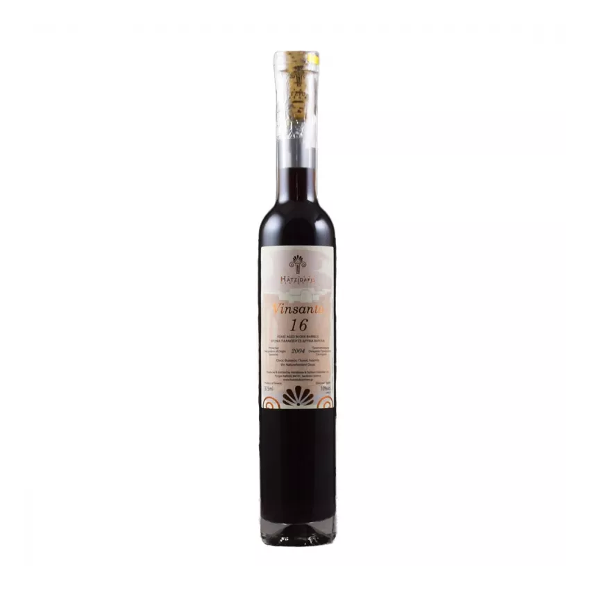 Χατζηδάκη Vinsanto φυσικώς γλυκύς 16 χρονών 375ml Χατζηδάκη Vinsanto φυσικώς γλυκύς 16 χρονών 375ml