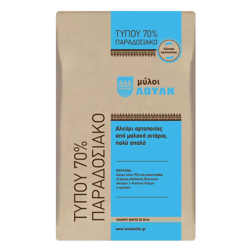 Αλεύρι παραδοσιακό Λούλη 25kg