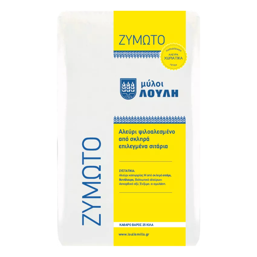 Αλεύρι Μ ζυμωτό Λούλη 25kg Αλεύρι Μ ζυμωτό Λούλη 25kg