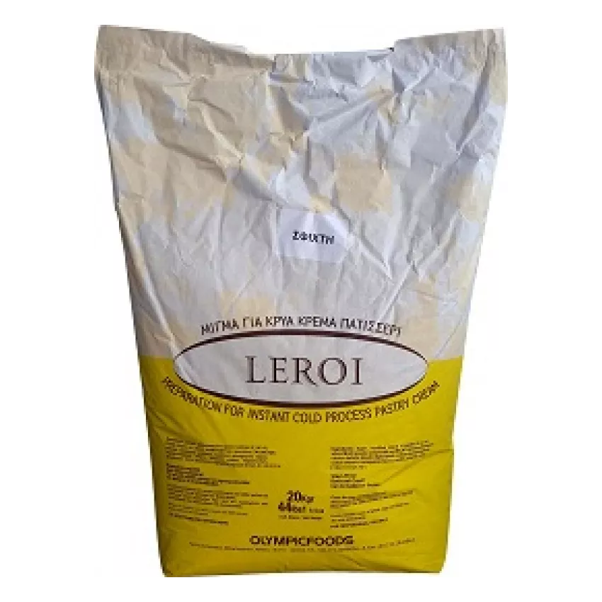 Κρέμα πατισερί κίτρινη κρύα (σφικτή) Leroi 20kg Κρέμα πατισερί κίτρινη κρύα (σφικτή) Leroi 20kg