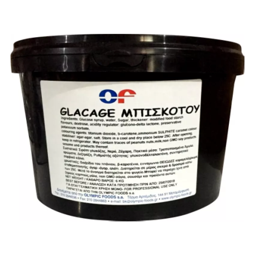 Γκλασάζ μπισκότο 6kg Γκλασάζ μπισκότο 6kg