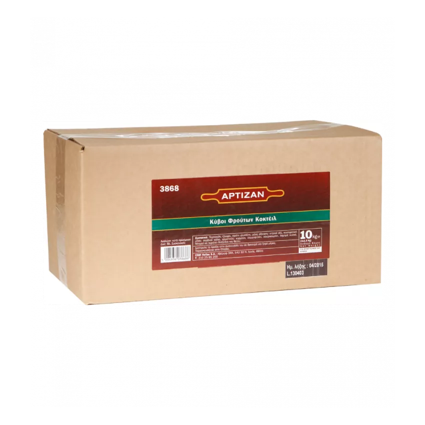 Κύβοι φρούτων κοκτέιλ CSM 2.5kg Κύβοι φρούτων κοκτέιλ CSM 2.5kg