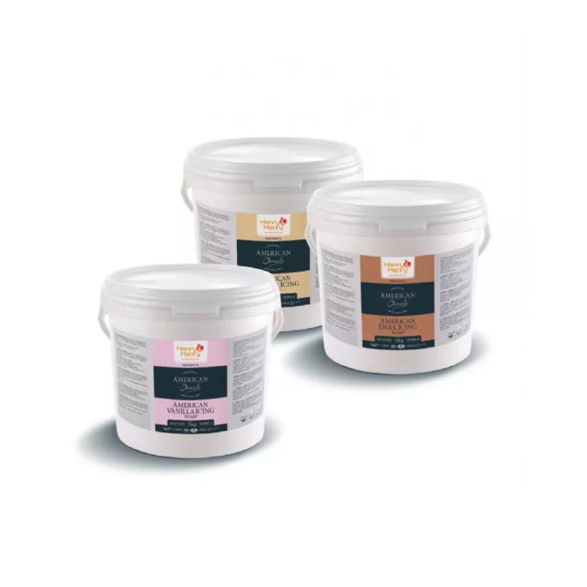 American vanilla icing 5kg American vanilla icing 5kg