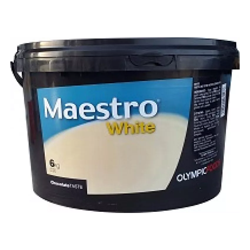 Πραλίνα maestro λευκή 6kg Πραλίνα maestro λευκή 6kg