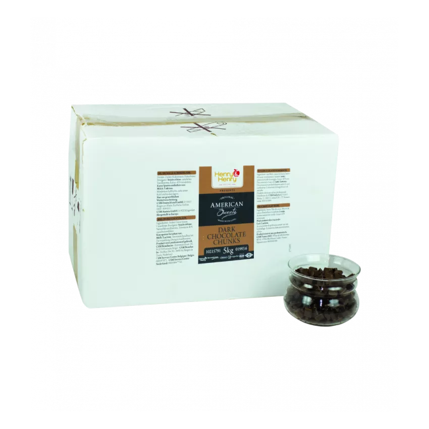 Dark chocolate chunks CSM 5kg