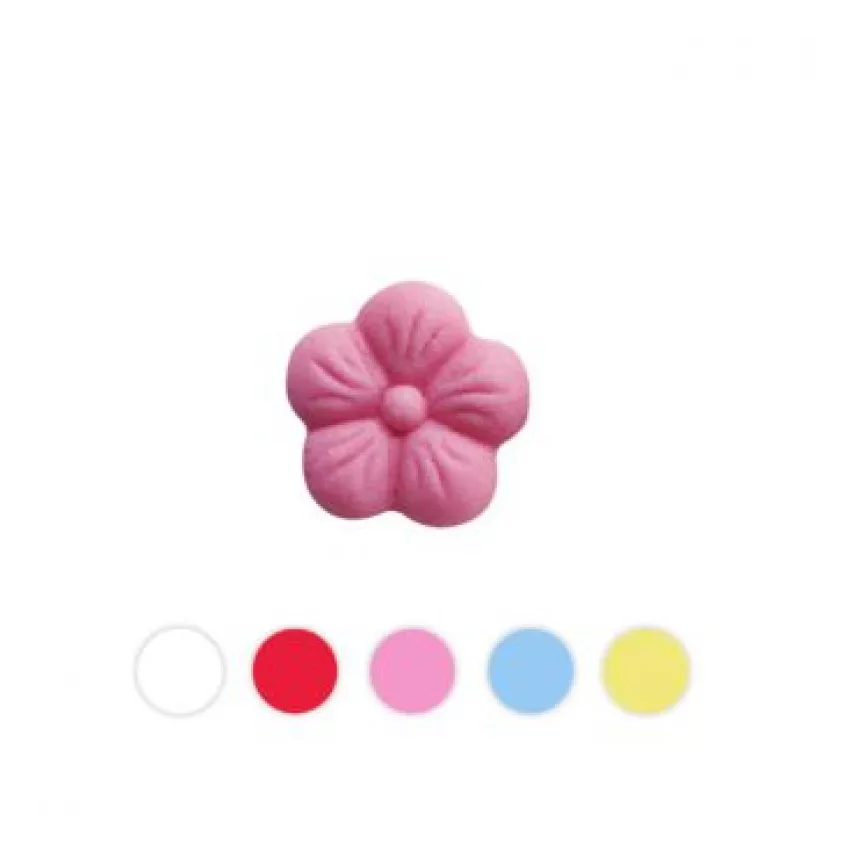 Soft λουλούδια 2 cm κόκκινα (1πακ x 90τεμ) Soft λουλούδια 2 cm κόκκινα (1πακ x 90τεμ)