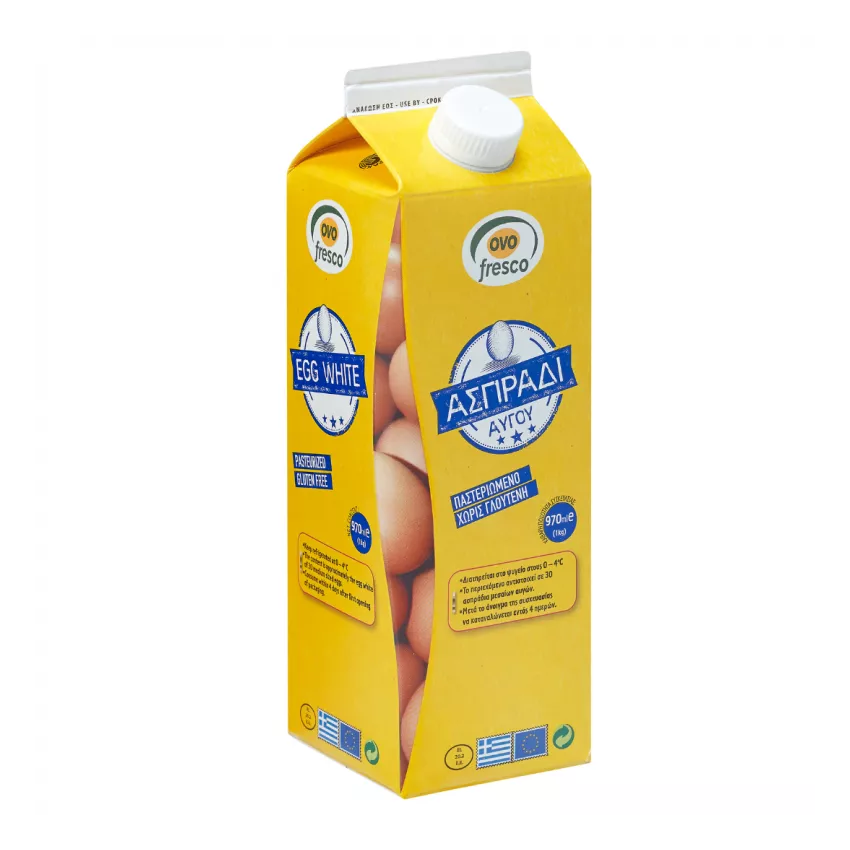 Παστεριωμένο ασπράδι αβγού purepak 1kg Παστεριωμένο ασπράδι αβγού purepak 1kg