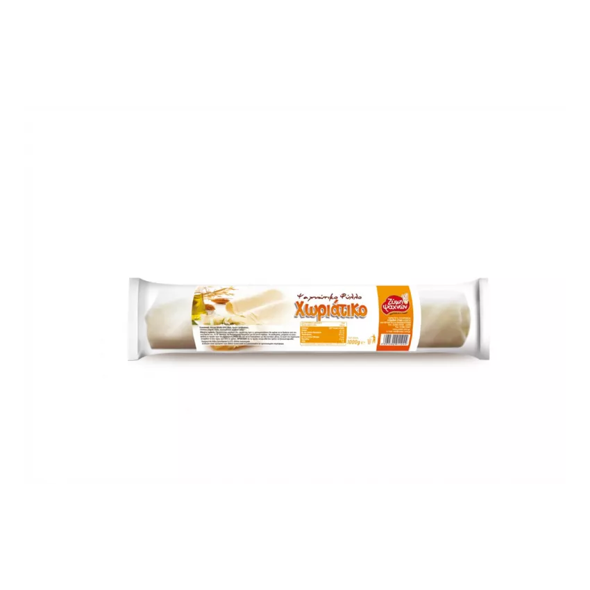 Φύλλο χωριάτικο (flowpack) Ευβοϊκή Ζύμη 1kg Φύλλο χωριάτικο (flowpack) Ευβοϊκή Ζύμη 1kg