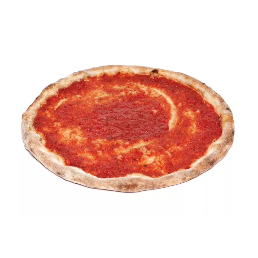 Pizza pomodoro (tomato pulp, origan, pepper) 24/26 16x250gr Pizza pomodoro (tomato pulp, origan, pepper) 24/26 16x250gr