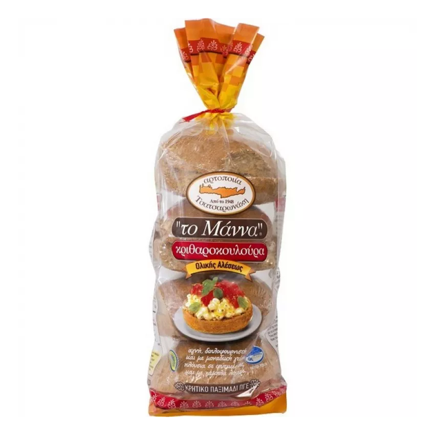Κριθαροκούλουρα ΄το Μάννα΄ 600gr