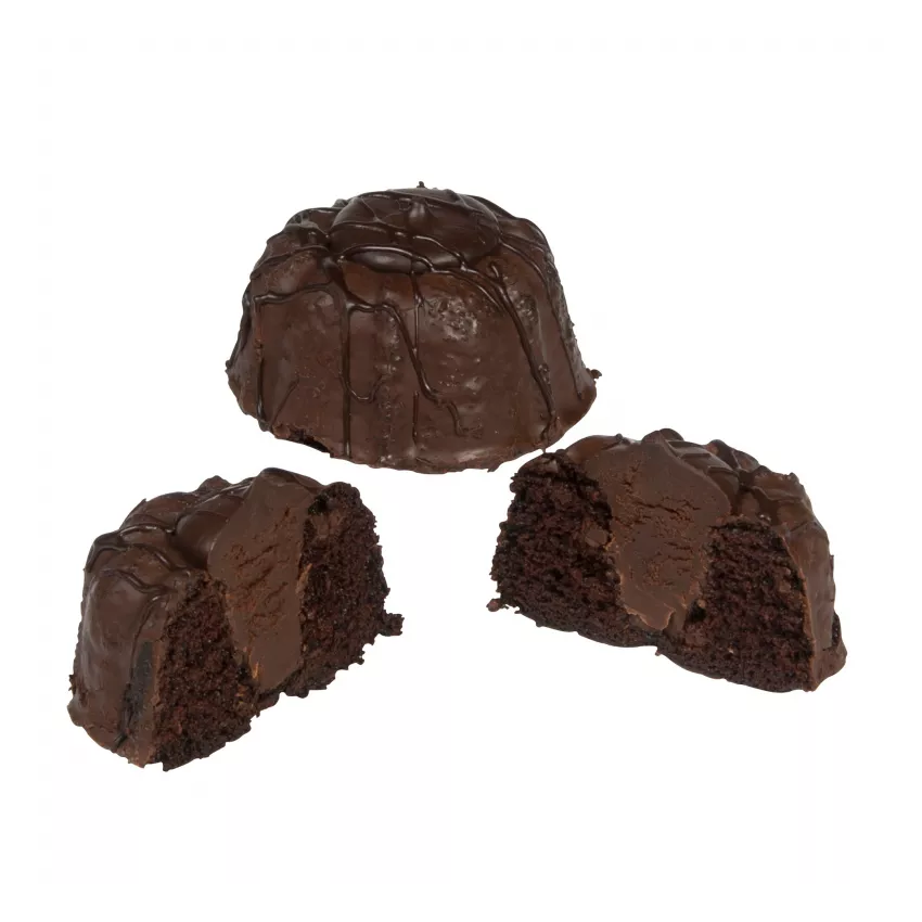 Molten chocolate cake 4x1.28kg σουφλέ (9 μερίδες) Molten chocolate cake 4x1.28kg σουφλέ (9 μερίδες)