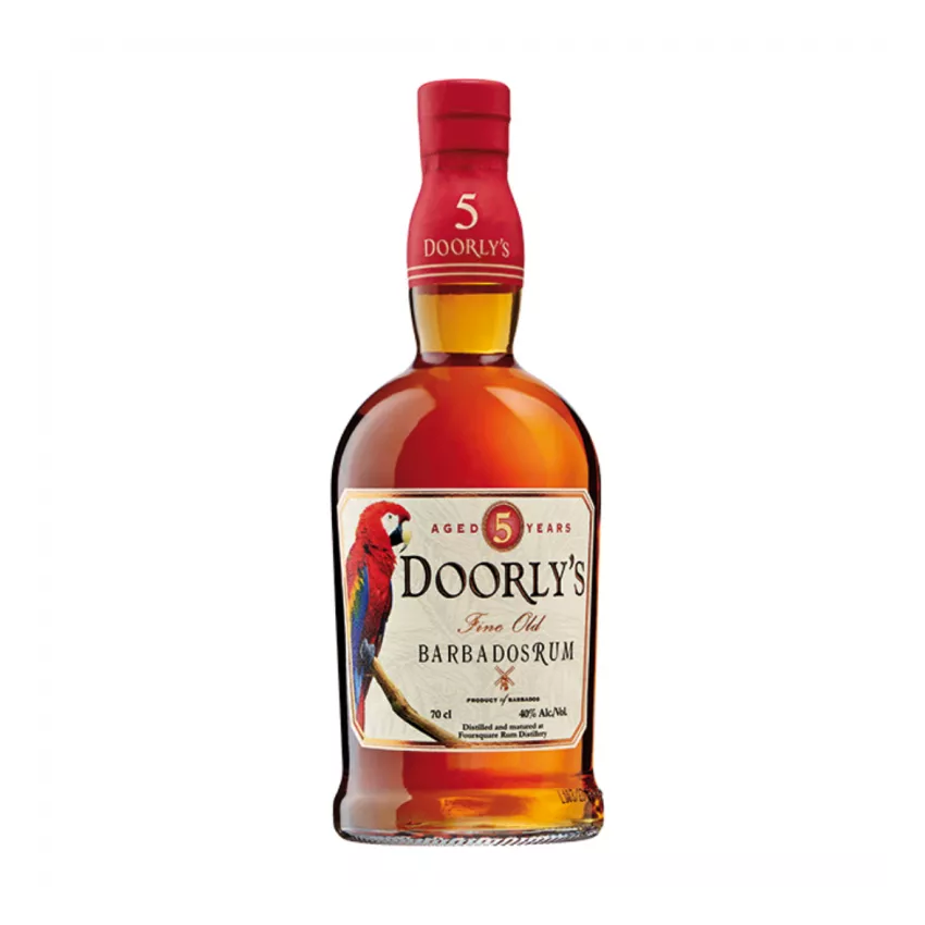 Doorlys 5 years gold rum 70cl 40% Doorlys 5 years gold rum 70cl 40%