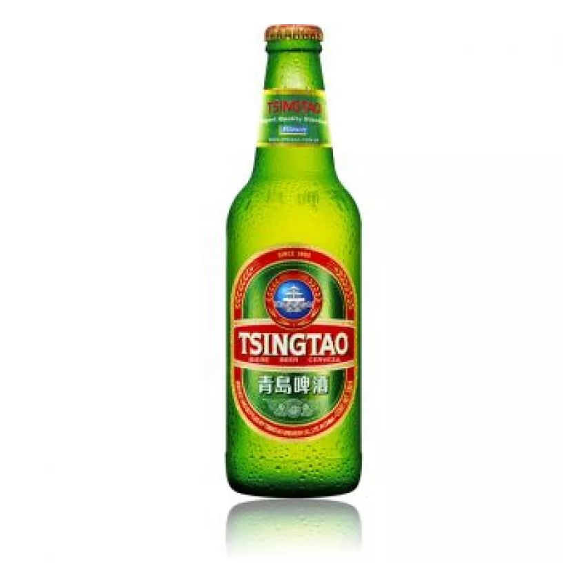 Tsingtao beer glass bottle 330ml Tsingtao beer glass bottle 330ml