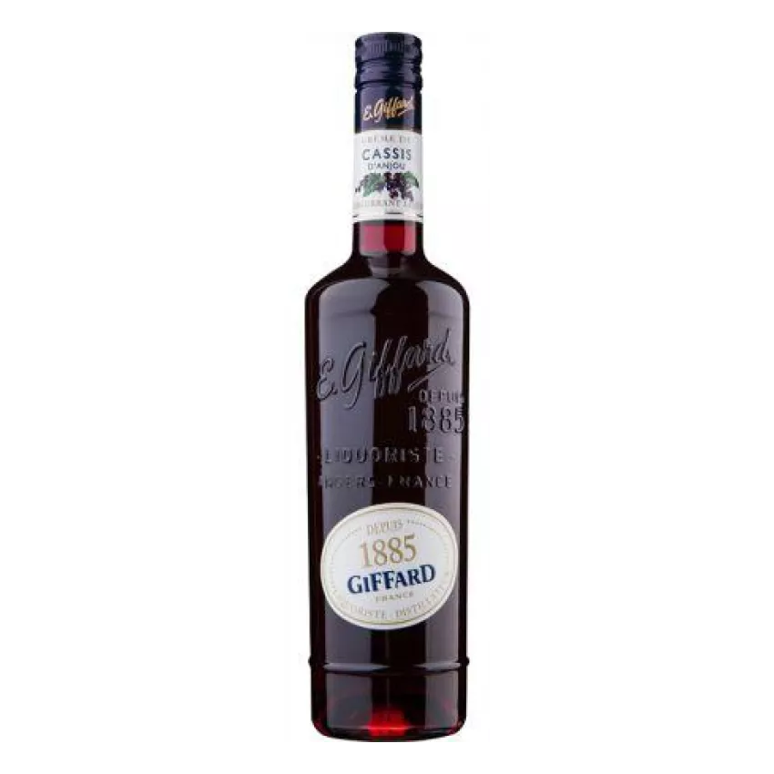 Liquer creme de cassis d'anjou (blackcurrant) Giffard 700ml 16% Liquer creme de cassis d'anjou (blackcurrant) Giffard 700ml 16%