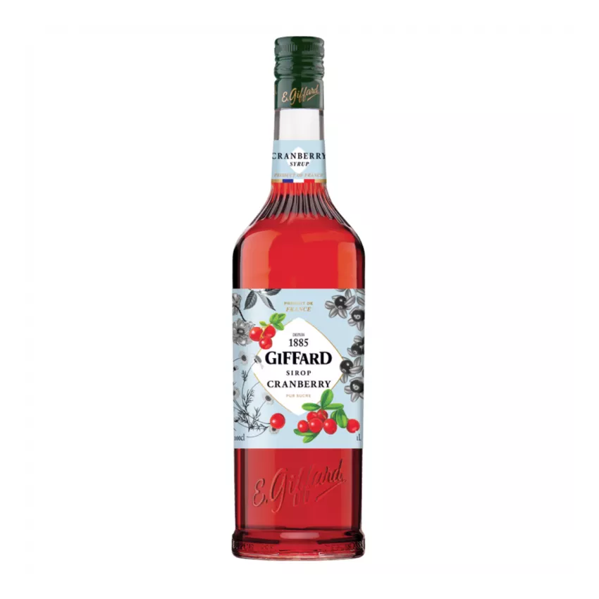 Cranberry syrup Giffard 1lt Cranberry syrup Giffard 1lt