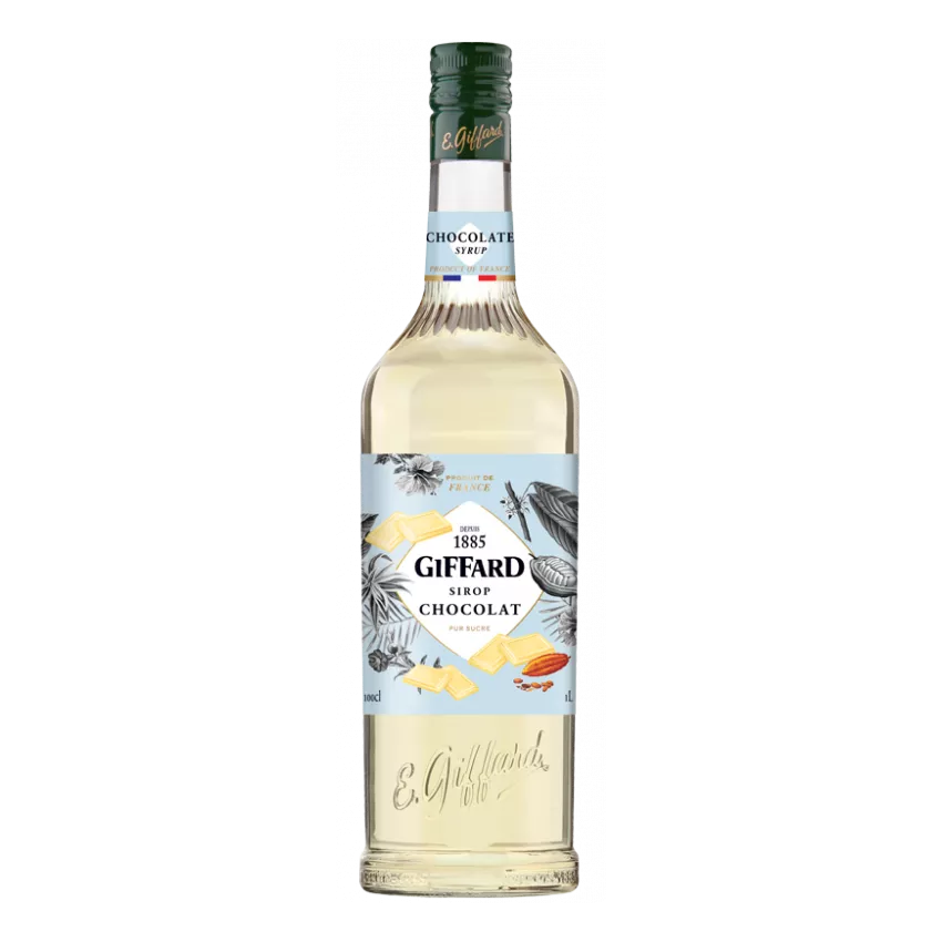 White chocolate syrup Giffard 1lt