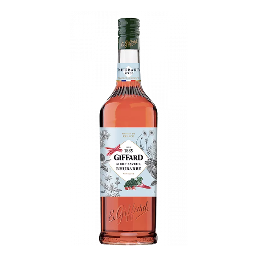 Rhubarb syrup Giffard 1lt Rhubarb syrup Giffard 1lt