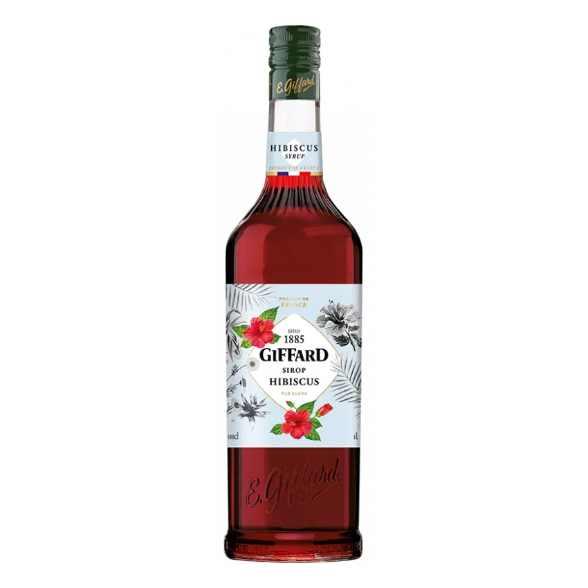 Hibiscus syrup Giffard 1lt Hibiscus syrup Giffard 1lt