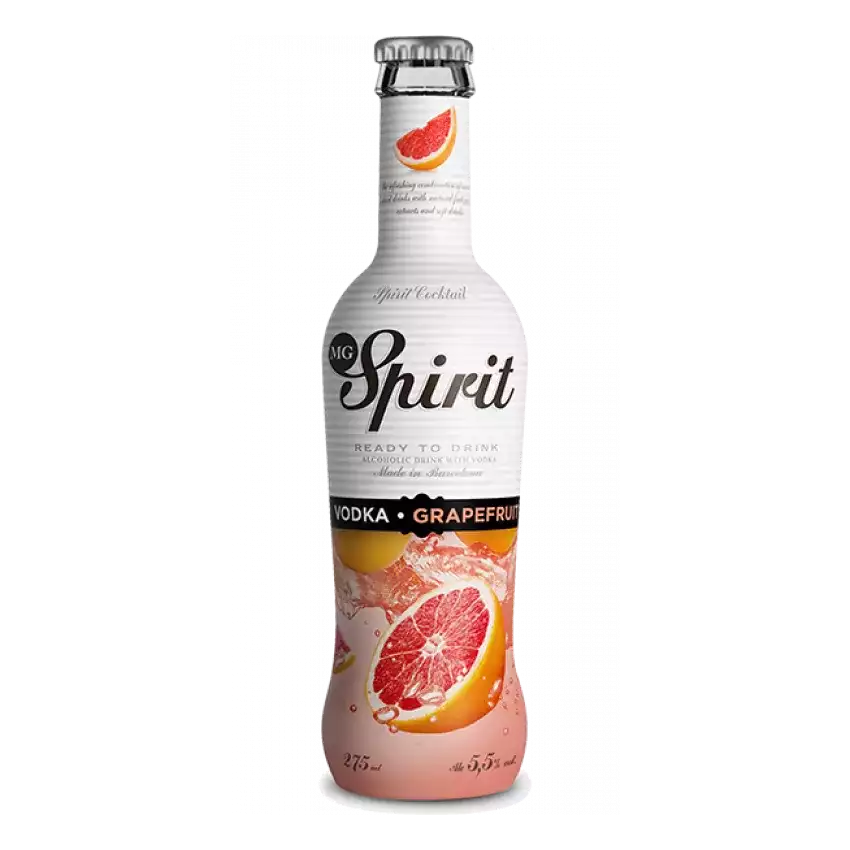 Vodka grapefruit Mg Spirit 275ml 5.5% Vodka grapefruit Mg Spirit 275ml 5.5%