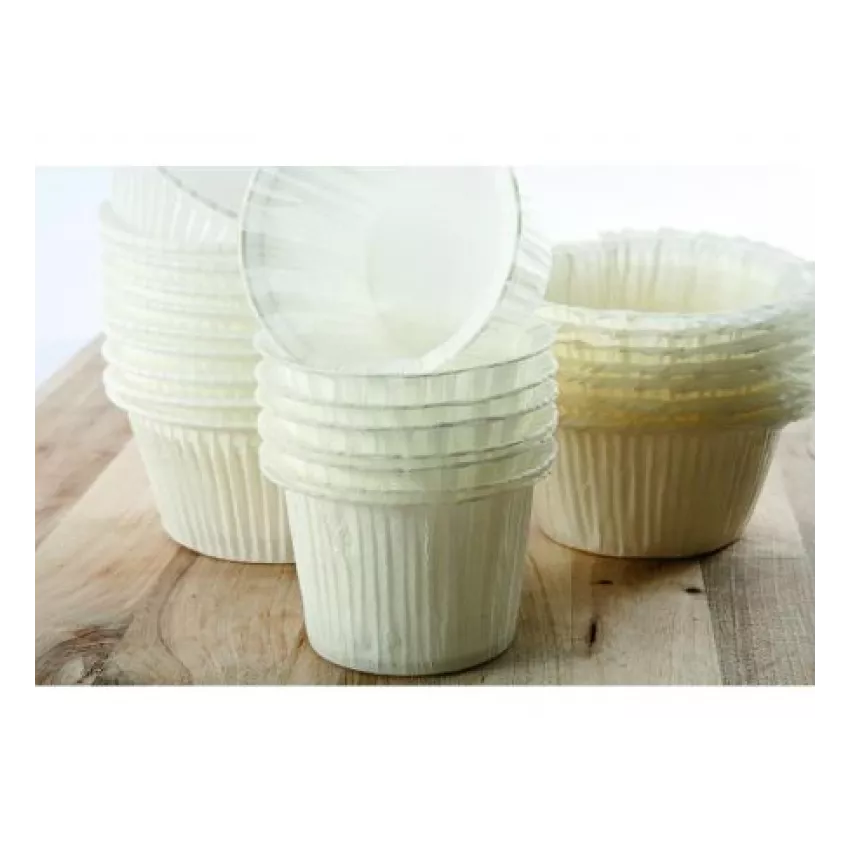 Χάρτινη φόρμα muffin λευκή 50χ32υ (PBA64) 8000τεμ Χάρτινη φόρμα muffin λευκή 50χ32υ (PBA64) 8000τεμ